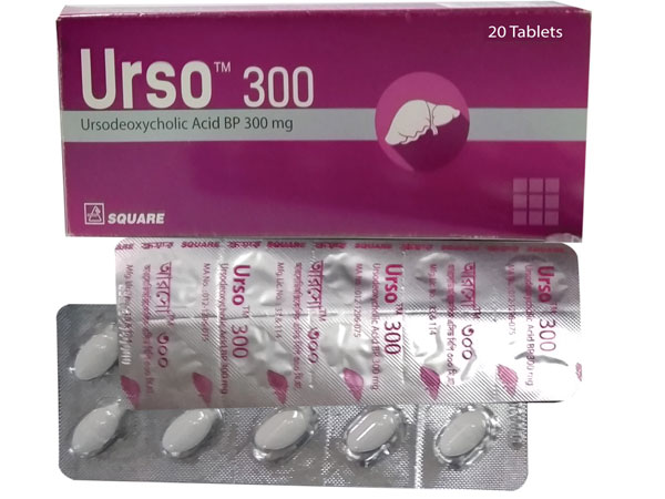 Picture of Tablet Urso 300 mg